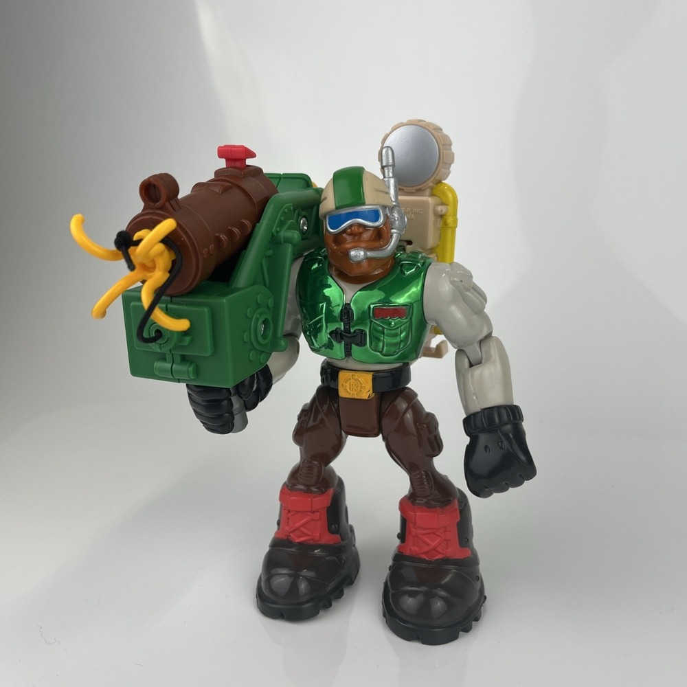Fisher Price Rescue‎ Heroes Rocky Canyon Mountain Hero 2000 Night Squad
